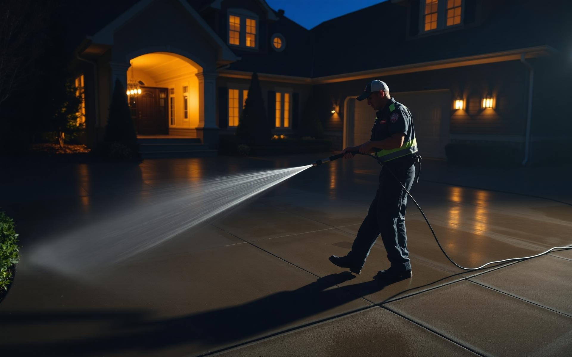 Professional pressure washing service in Nashville, Tennessee